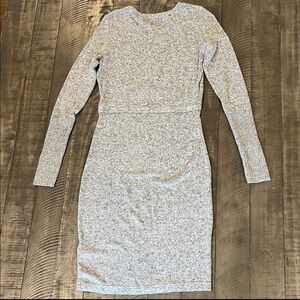 Express Heather Gray Knit Dress